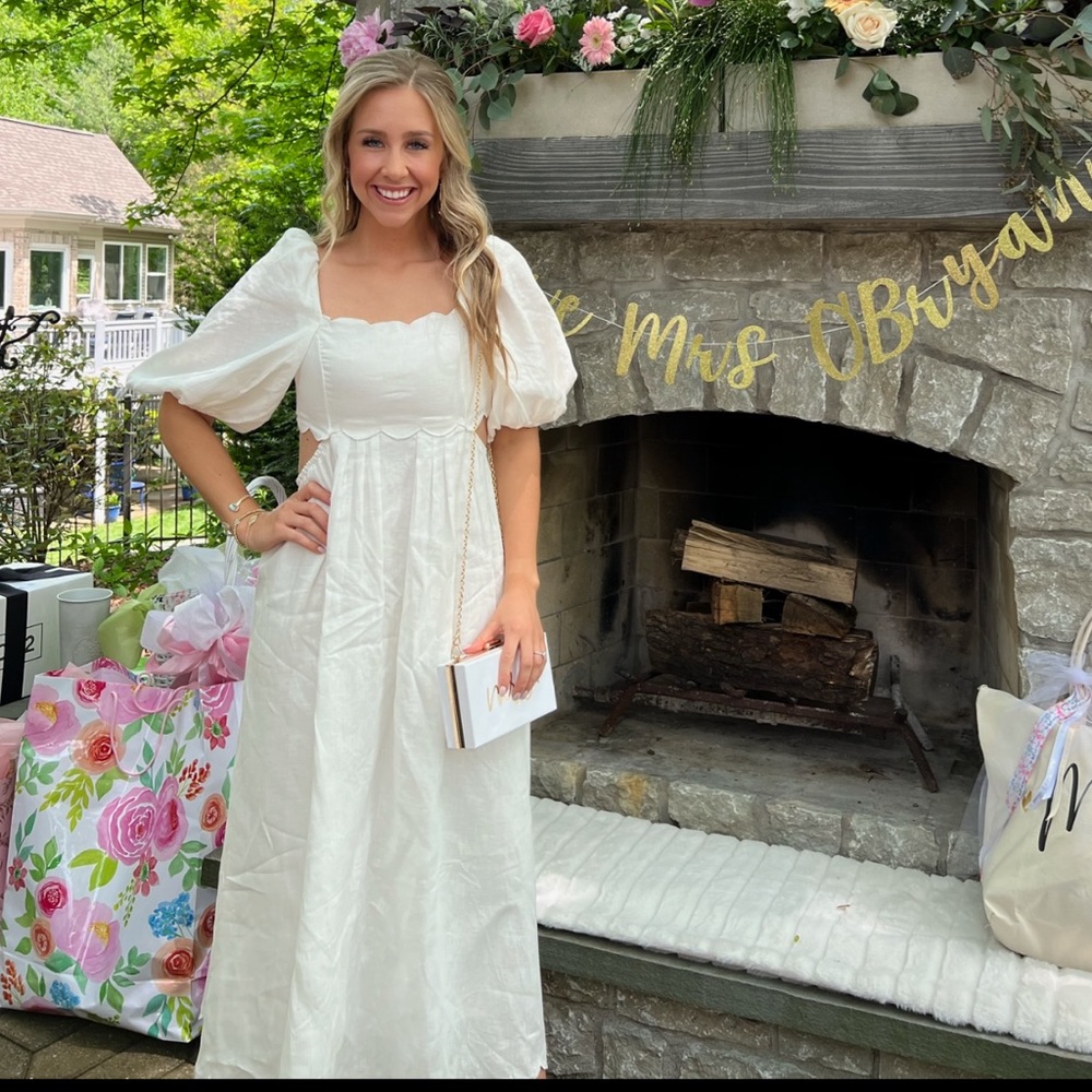 Only worn once - Bridal Shower Dress - size small!